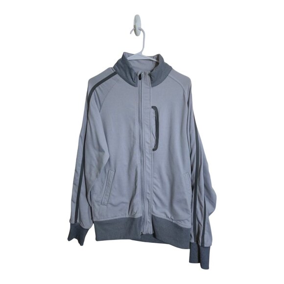 Lululemon Jacket Men L Kung Fu II Gray Athleisure Sportswear Training Gym - Picture 1 of 8